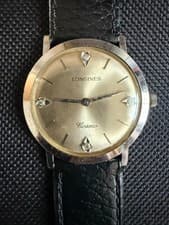 LONGINES Cosmos 14k Gold and Diamond Corners  Watch Manual Windup