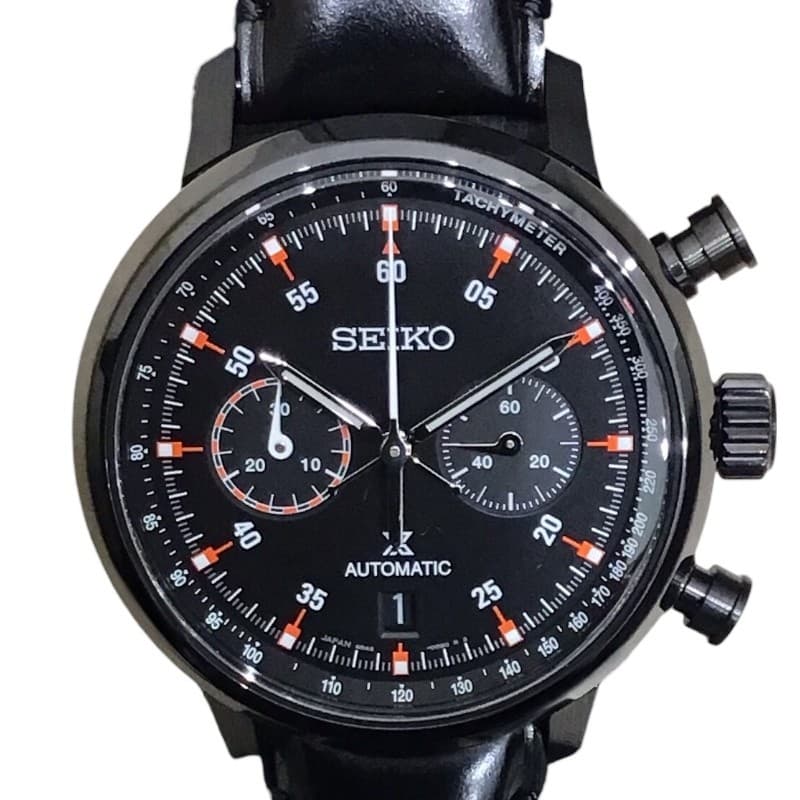 SEIKO Prospex Speedtimer Chronograph SBEC011(8R46 00D0) Black Stainless Steel Me