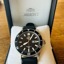 Orient Kamas Automatic Diver Watch 20 bar Box Set Included Manual