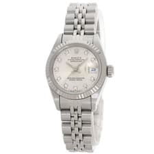 ROLEX DATEJUST 10P Diamond Watches 69174G Stainless Steel/Stainless Steel Ladies