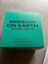 Swatch Omega MoonSwatch Mission on Earth Polar Lights Watch Niigata Pop Up