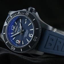 Breitling Superocean 46mm Blacksteel - M17368 - Mint Condition - Full Set