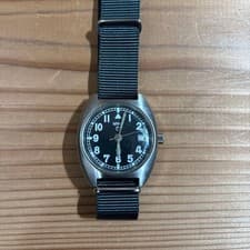 MWC Military Watch W10 Auto Navy Strap Used Authentic