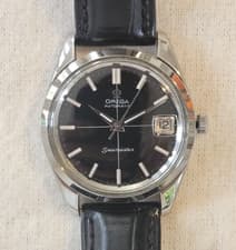 Omega Seamaster - Rare Black Crosshair Dial - Ref. 166.010 - 1968