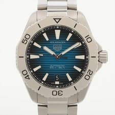 TAG Heuer Aqua Racer SS SS AT Blue-Gradatiion-Face 2 Extra Links WBP2111