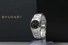 Box, Papers [Exc+5] BVLGARI Elgon EG30S Black Dial Date Quartz Women's Watch