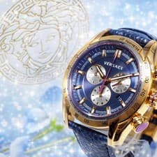 Good condition Versace VERSACE Chrono Medusa watch box VERSACE,18949