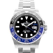 Rolex GMT-Master II 126710BLNR 40MM Batman Black Blue Steel Mens Watch Card 2023