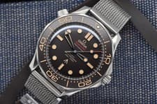2023 Omega Seamaster Diver 300M 42mm Titanium Bond NTTD 210.92.42.20.01.001 FS