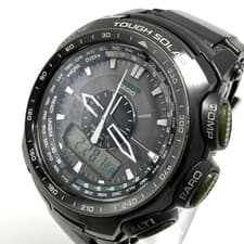 Casio Pro Trek PRW-S5100-1JF Solar Radio Watch Black Triple Sensor Sapphire