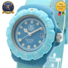 [Exc+5 ] TAG Heuer 363.508 Formula 1 Blue Dial 28mm Quartz Vintage Women's Watch
