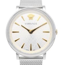 VERSACE Icon Watch Stainless Steel Mens Quartz 38mm 60g Icon Series Edition