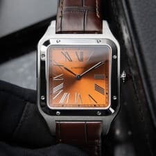 Cartier Santos Dumont UNWORN 2026 XL Model Platinum Copper Limited Edition Watch