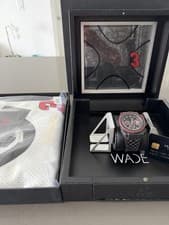 Hublot King Power Wade Limited Edition Chronograph Ceramic Watch w/ Box & Papers