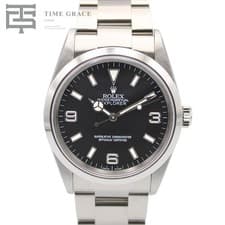 Rolex Explorer (Rolex) I 114270 K Black Automatic Mens Used