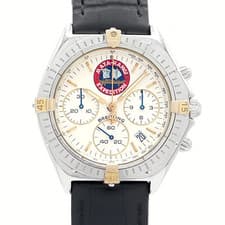 Breitling Chrono Sextant Matarangi B55047 1000 Limited Quartz YG/SS Silver Dial