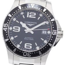LONGINES Hydro Conquest Sports L3.641.4 black Dial Automatic Men's Watch_945856