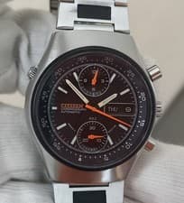 VINTAGE CITIZEN CHRONOGRAPH CAL.8110 FAMOUS SPIDER MODEL FULLY SERVICED