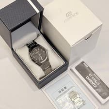 Casio Edifice Automatic EFK-100YCD-1AJF Men's Watch Black Dial Unused