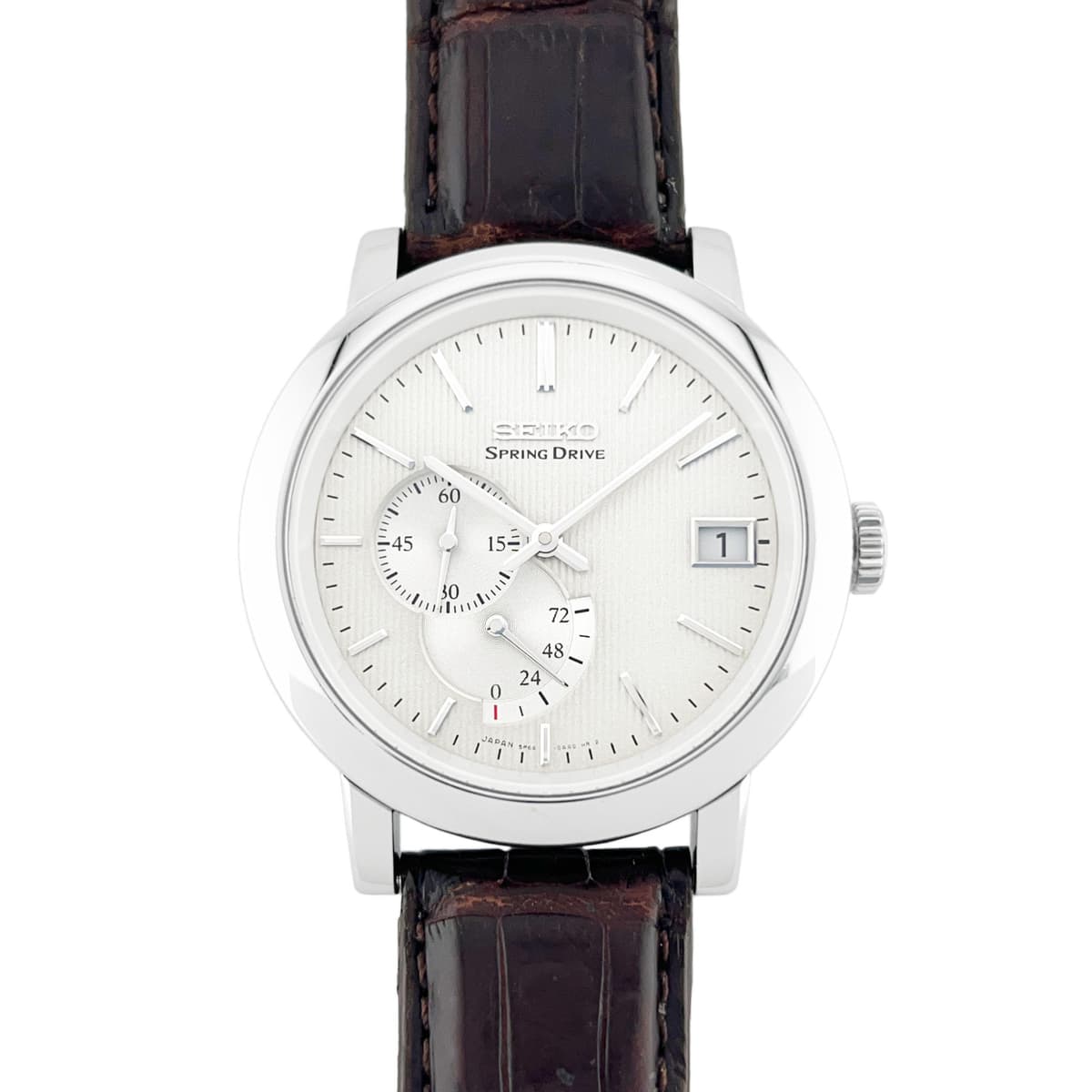 Seiko Spring Drive automatic power reserve ref. SNS001 / 5R64-0AA0, complete set