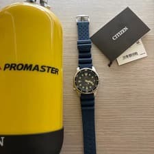 Citizen Promaster Automatic Diver Watch with Blue Dial, S Grade Official