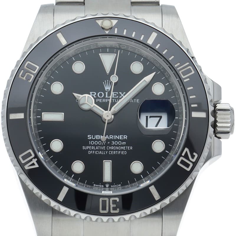 ROLEX Submariner Date Watch 126610LN Stainless Steel mensWatch black USED