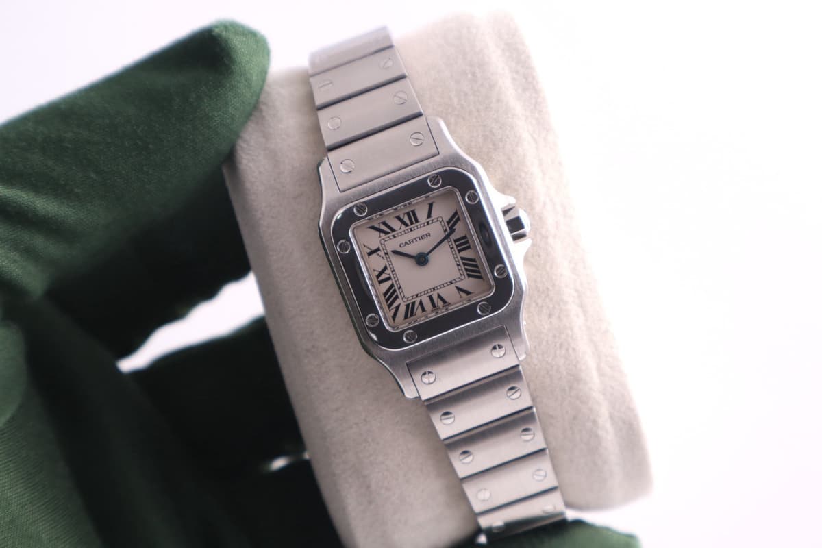 Cartier Santos Galbee 24 mm Steel 2001 Quartz 1565 Women’s Watch