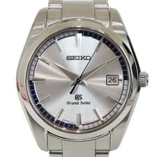 SEIKO WATCH GS GRAND SEIKO SBGX071 STAINLESS STEEL QUARTZ DATE SILVER DIAL MEN'S