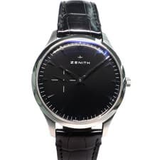 ZENITH Elite Ultra Thin 03.2010.681/21.C493 Black Dial 40mm Men's Watch Auto