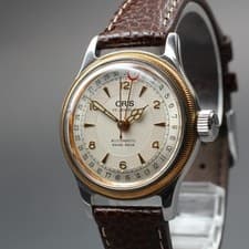 Reserve [EXC+5] ORIS Big Crown Pointer Date 7400C Gold 32mm AT Watch JPN U785