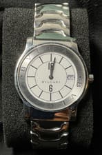 Bvlgari Solotempo white dial ST35S watch only