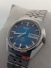 Seiko LM Special Automatic Watch Blue Dial Used Tested From Japan