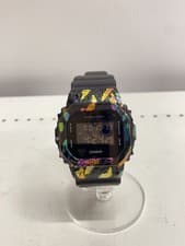 CASIO Quartz Watch G SHOCK Digital Rubber BLK GRY SS