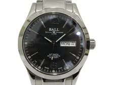 Ball Watch Engineer Il Ohio 40 Nm2026C-S14J-Bk Auto Day Date Ss Black Men'S