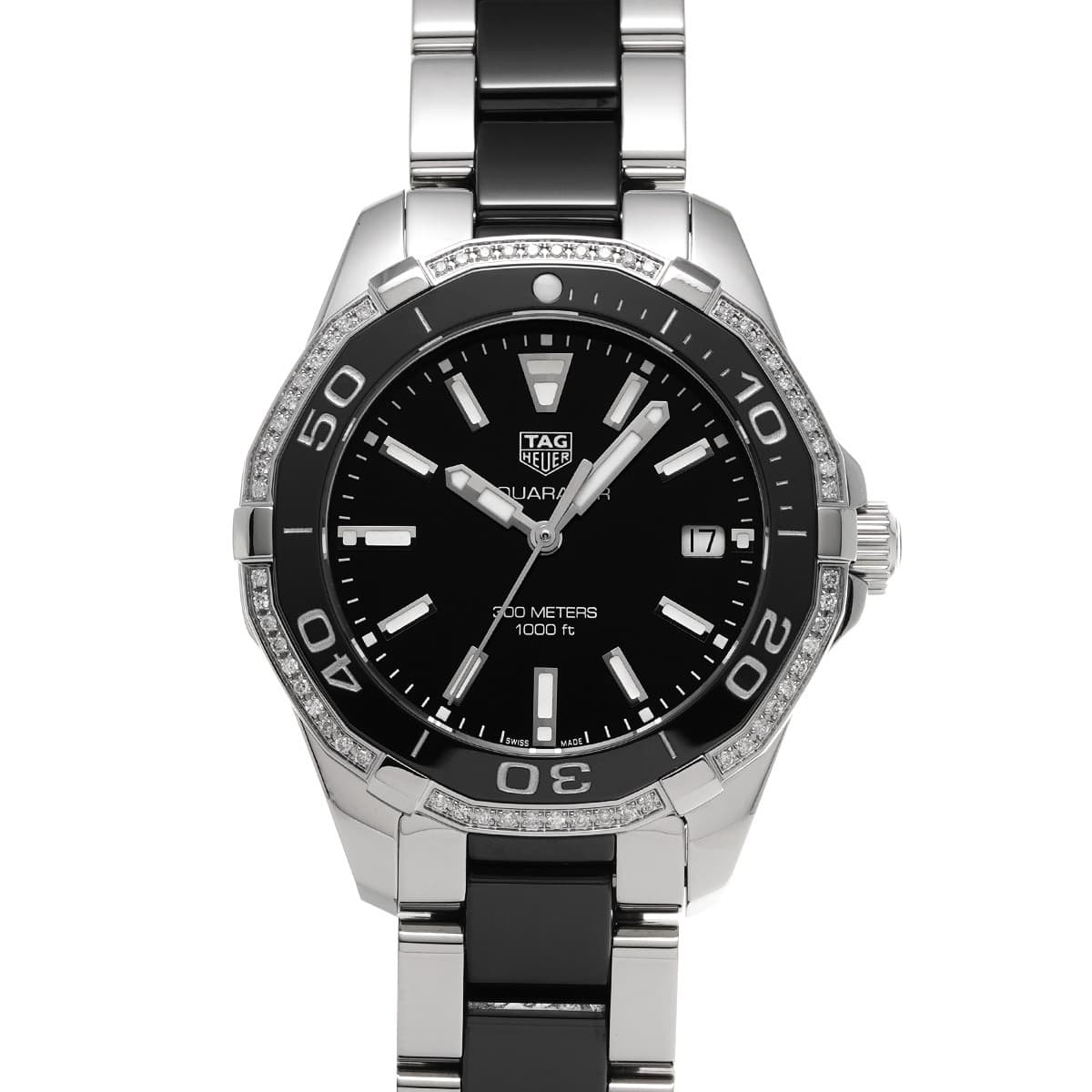 Tag Heuer Aquaracer Quartz WAY131G.BA0913 (WAY131G) Black Stainless #W2981