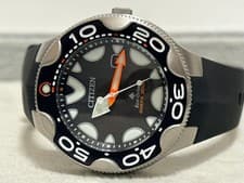 Citizen Promaster EcoDrive Orca 200m Wristwatch Timepiece Authentic Genuine