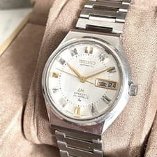 Seiko LM Roadmatic Special Automatic Watch Silver Used SV411