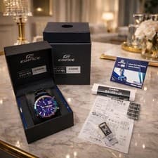 CASIO EDIFICE EQB-500RBB-2AJR Red Bull Racing Limited Solar Bluetooth Watch