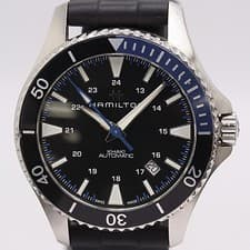 Hamilton H823150-AT Automatic Mens Watch Black Dial Working Authentic Vintage