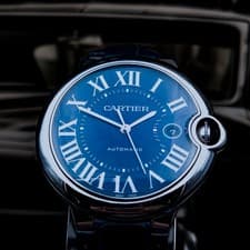 Cartier Ballon Bleu de Cartier,  Automatic Stainless Steel 42mm Blue Dial