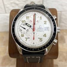 [WHITE DIAL] Omega Speedmaster Date Mark 40 Automatic Watch