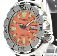 [NEAR MINT] SEIKO Orange Monster 7S26-0350 SKX781 Diver Automatic Watch japan