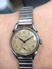 Vintage Longines Manual Wind Ladies Watch EFCo Acier Inoxydable About 1948 Swis