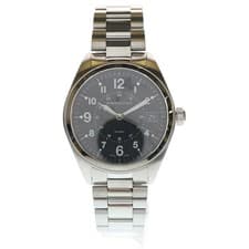 HAMILTON H685510 Khaki Field Black Dial SS/QZ Stainless Steel Watch [Condition
