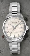 Tissot PR 100 Quartz 34mm White Dial Stainless Steel Watch T150.210.11.116.00