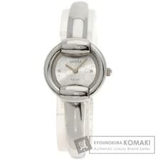 Used GUCCI 1400L Round Face Watch Stainless Steel SS Ladies Used