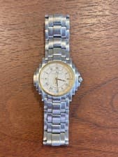 Baume & Mercier Watch SHOGUN 5136.018.3 Quartz Men's Stainless Steel 18KYG