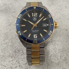 Tag Heuer Formula 1 WAZ1120 Quartz Swiss Two Tone Date Watch - EBAY LIVE