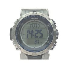 Casio PRO TREK Climber Line Titanium PRW-31YT Working