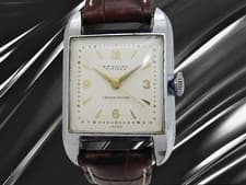 Citizen Special No.106627 Plated Stainless Steel White Dial Manual Antique Men's